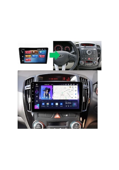 Kia Ceed Venga Android Multimedya Sistemi 4-64 Clarion 2010-2012