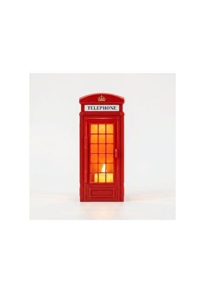Londra'nın İkonu: Özel Hediye Kutulu Telefon Kulübesi Kitap Nook Book Nook Modeli