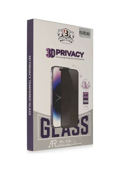 Apple İphone 16 Pro Max Bilvis 3d Hayalet Cam Ekran Koruyucu
