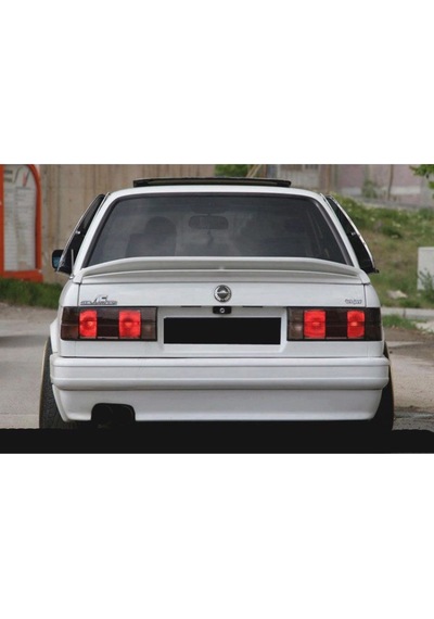 Bmw E30 1984-1991 Çift Kat Spoiler-fiber-astarlı-boyasız