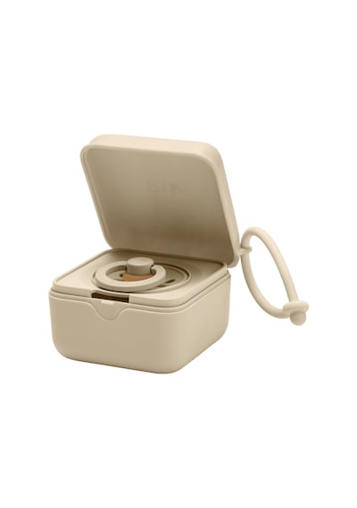 Bibs Pacifier Box Emzik Kutusu - Vanilla Mavi
