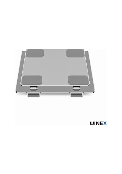 Winex Laptop Notebook Apple Uyumlu MacBook Alüminyum YükselticiTutucuStand Gri
