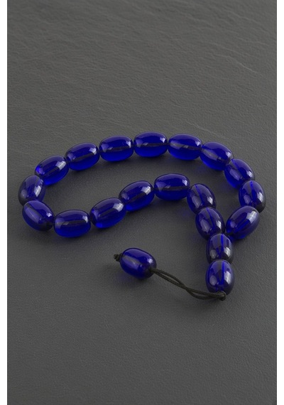 Oval Cam Taş Tesbih 10 13 Mm