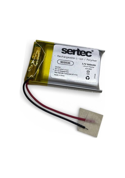 Sertec 902030 3.7v 500 Mah Li-polymer Pil Devreli/1.5a Evimdeyokyok