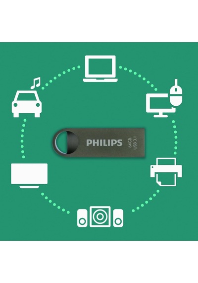 Usb 3.1 64 Gb Ay Yer Gri Standart