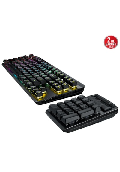 Asus Rog Claymore Iı Rx Red Kablosuz Gaming Klavye 90mp01w0-bkea0 Asus Rog Claymore Iı Rx Red Kablosuz Gaming Klavye 90mp01w0-bkea0