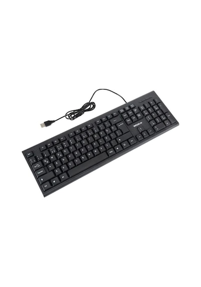 Wozlo WZ-801 Usb Kablolu Fiber Doku Standart Q Klavye