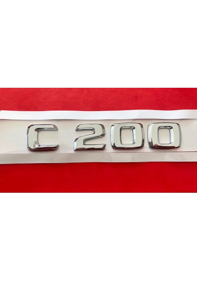 Mercedes Benz W202 W203 C200 Bagaj Yazısı-Lemar