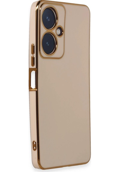 Newface Vivo Y27 Kılıf Volet Silikon Glblseme - 91 - Pembe