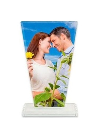 Sublimasyon Beyaz Kristal Plaket 1016