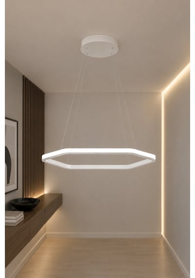 AvizeGO Ares Led Sarkıt Avize Beyaz Işık