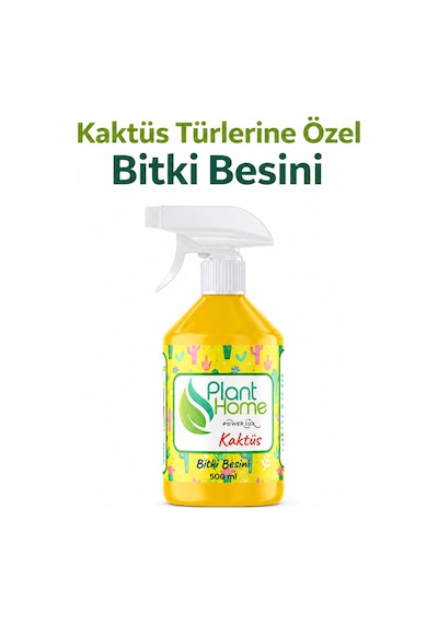 Kaktüs Ve Sukulent Bitki Besini Sprey Form Kolay Uygulama 500 Ml