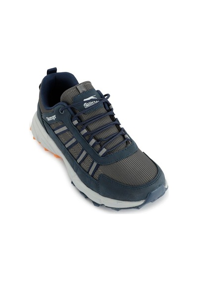 Slazenger Lacivert-Turuncu Zıgor Outdoor Erkek Ayakkabı Lacivert