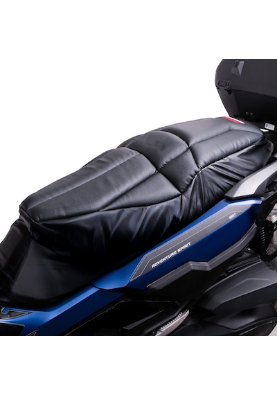 GP Kompozit Honda ADV 350 2023-2025 Uyumlu Motosiklet Konfor Sele Kılıfı Siyah