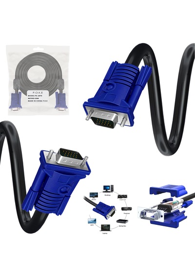 Vga Kablo 3+6 15pi N E/e Fi Ltreli 20mt Poke