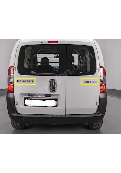 Peugeot Ve Bipper Krom Bagaj Yazısı Seti