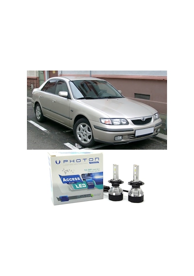 Mazda 626 Led Xenon Uzun Far Ampulü H1 Access Yeni Seri Beyaz