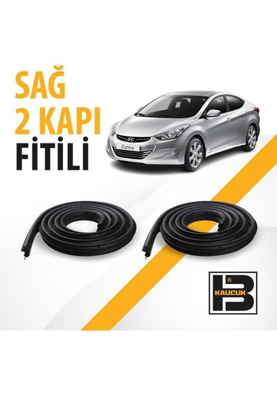 Hyundai Elantra 2010-2015 Sağ Ön Ve Arka Kapı Fitili Bm03339