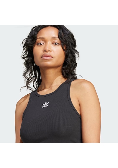 Adidas Essentials Ribbed Kadın Atlet C-adııw5736b30a00 Siyah