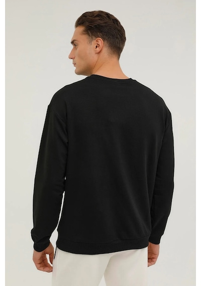 Lumberjack Erkek Sweat M-sn75 3fx Siyah