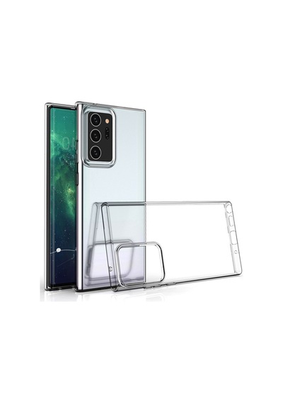 Samsung Galaxy Uyumlu Note 20 Ultra Kılıf Lüx Şeffaf Kamera Lens Korumalı Silikon Kılıf