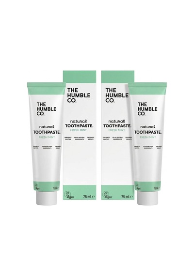 The Humble Co. Ferah Nane Doğal Diş Macunu 75 Ml 2 Li Set