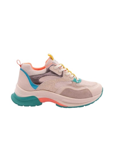Dgn Bej Kadın Sneaker Ayakkabı Dgn.30162-2027 Bej