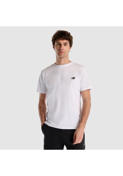 New Balance Erkek T-shirt Mnt1537-wt Beyaz