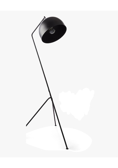 Riolight Retro Siyah Hareketli Başlık 1xe27 Duylu Metal Lambader
