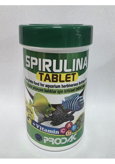 Prodac Spirulina Tablet 100ml / 60gr