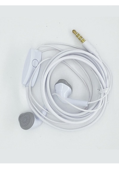 Jack Girişli Beyaz Kablolu Kulaklık Android Uyumlu 3.5mm Jak Kulakiçi Kulaklık 3.5Mm Kulaklık