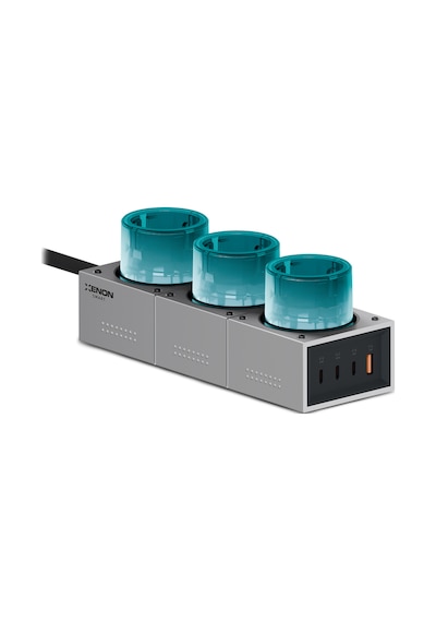 Masaüstü Priz Hızlı Şarj İstasyonu 7 İn 1 3x 4000w Ac, 140w 3xusb-c, 1 Usb-a, 100w Kablo X6424