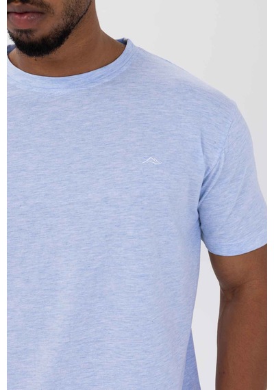 Monox Erkek Melanj Tshirt Mavi
