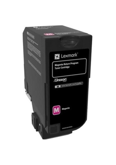 Smallman Lexmark 74C50M0 3.000 Sayfa Magenta Kırmızı Toner Cs720-725 Cx725
