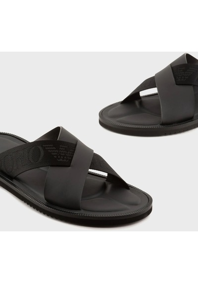 Emporio Armani Erkek Terlik X4p124 Xn787 K001 Siyah
