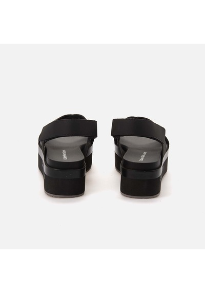 Calvin Klein Dolgu Topuklu Kadın Sandalet Yw0yw01362 Siyah