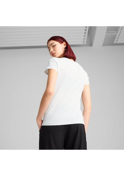 Puma Ess Poly Tee Beyaz Kadın T-shirt 682376-02 Beyaz