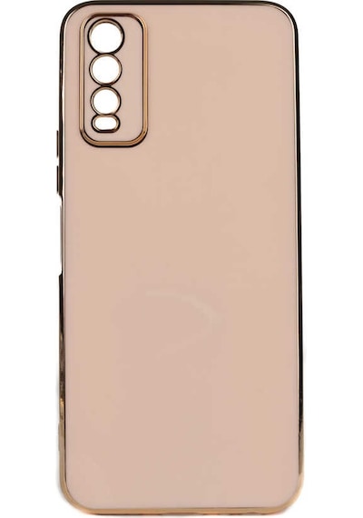 Nourthkiingdom Vivo Y11s Kılıf Nrtk Bark Kapak - Rose Gold Rose Gold