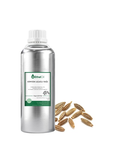 Kimyon Uçucu Yağı Cumin Seed Essential Oil - 1 Kg - Saf Ve Doğal Uçucu Yağ 1 KG