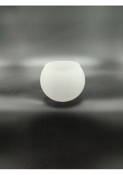 Küçük Avize Camı.beyaz Çap:10.00cm-duy Yuvası:3.00cm E.14 Mat - Süt Beyaz