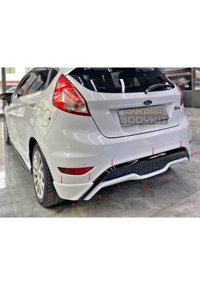 Fiesta St Arka Tampon Eki - Plastik - Boyasız