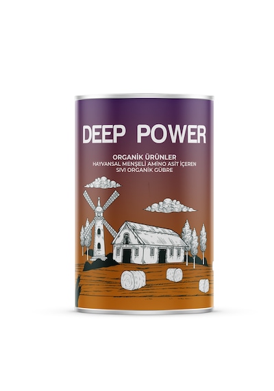 Deep Power Hayvansal Amino Asit Sıvı Gübre 1 Litre Teneke