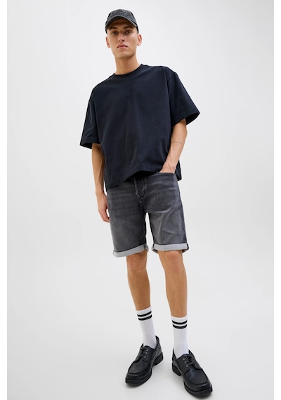 Jack & Jones Jjirick Jjicon Erkek Şort Siyah