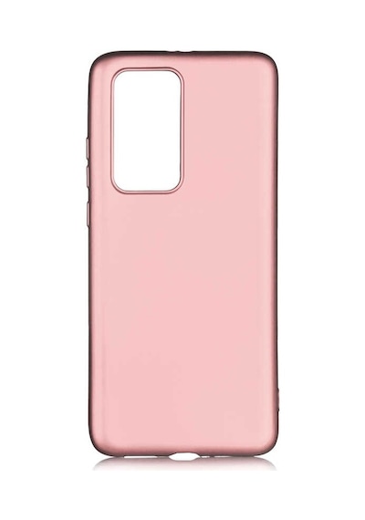 Huawei P40 Pro Kılıf Zore Premier Silikon Kapak Saks Mavi