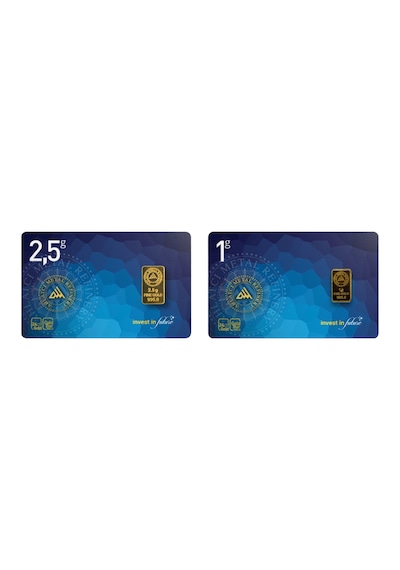 Ahlatcı Kuyumculuk 24 Ayar Külçe Altın 2.5 + 1 G