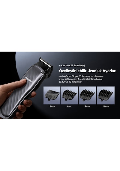 Oraimo Opc-cl30c Saç Kesme Ve Tıraş Makinesi Silver