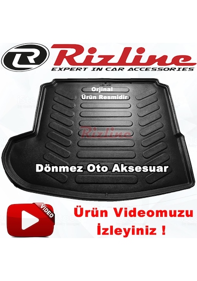 Megane 4 3D Bagaj Havuzu Siyah Tek Kulak Sedan 2016-2020 Rizline N11.8967