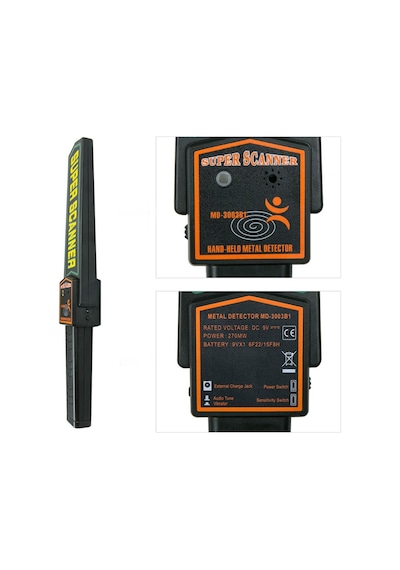 Super Scanner- Yüksek Hassasiyetli El Dedektörü