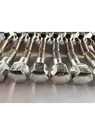 Tofaş Uyumlu Oem Bijon 16'lı Set 53mm Toplam Boy 30mm Diş Boyu Aa...