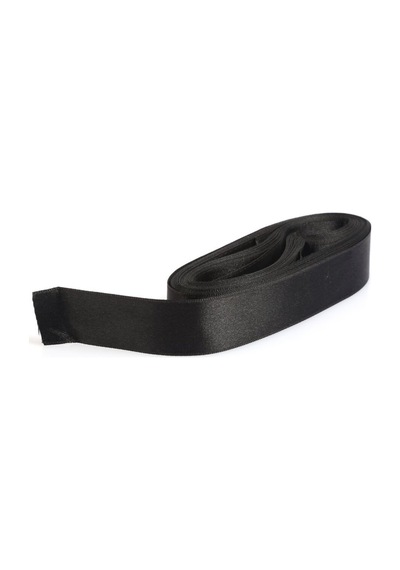 Saten Kurdele Siyah 3 Cm 10 Metre - 691735106 Diğer